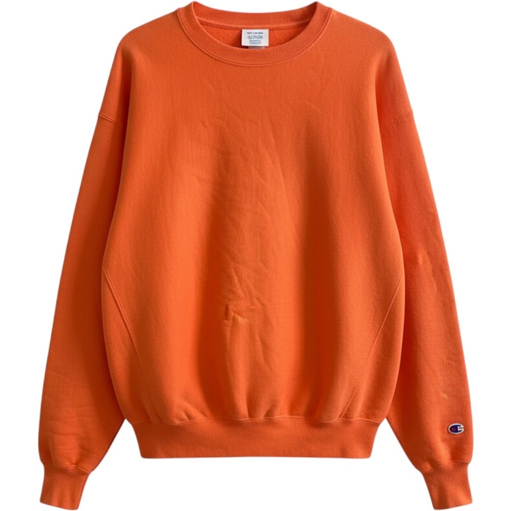 Champion Reverse Weave Sweatshirt Mens 3XL salmon color Crewneck Fleece Pullover